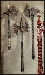French are fascinated with their medieval history, as evidenced by these 19th century replicas now highly collected for decorating. We discovered the originals with a Paris antique dealer, and we recreated these quality foundry iron axes each cast with medieval motifs, then finished in a bronze patina. 